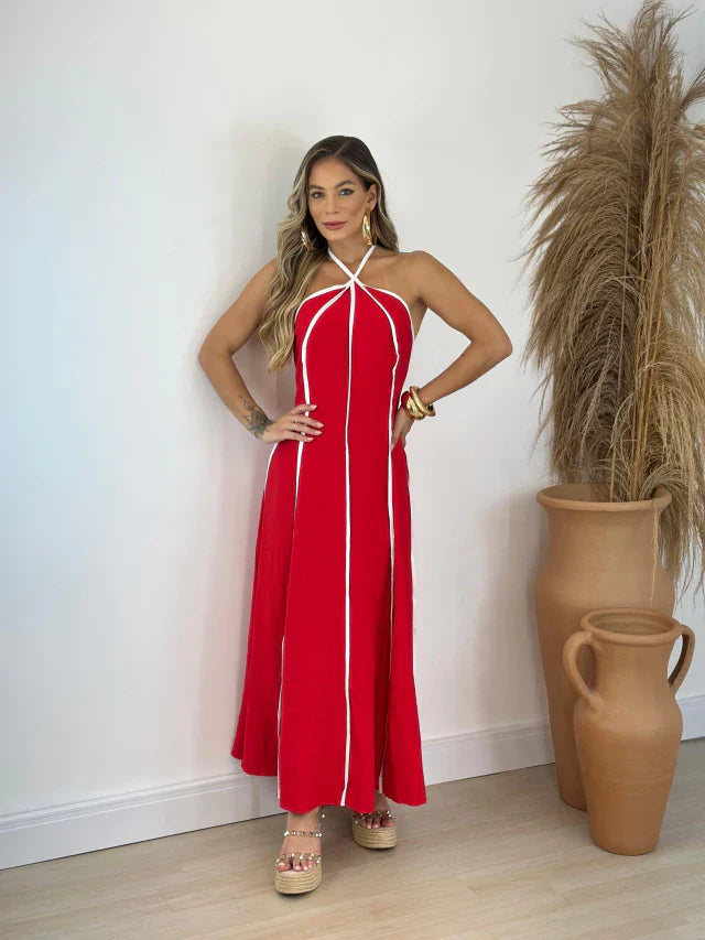 Vestido Frente Unica Hellen