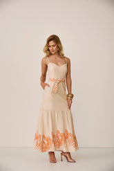 Vestido Éden Bordado